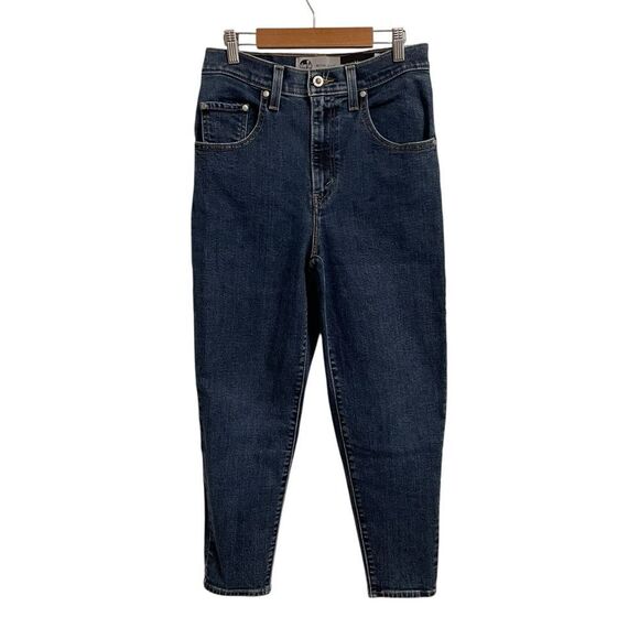 Levi's Silver Tab Mom Jeans Tapered Leg High Rise Size 27 - Picture 1 of 5